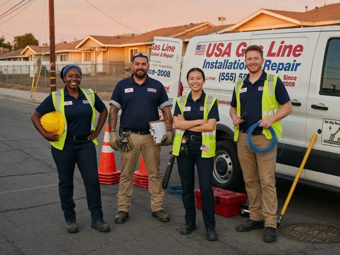 Gas Line Installation company in Hewitt, MN